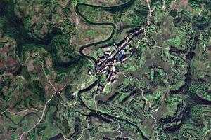 车龙乡卫星地图-四川省南充市西充县南台街道、村地图浏览