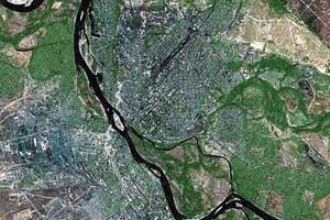 塞米伊市卫星地图-哈萨克斯坦塞米伊市中文版地图浏览-塞米伊旅游地图