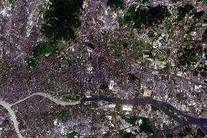 广州市卫星地图-广东省广州市、区、县、村各级地图浏览