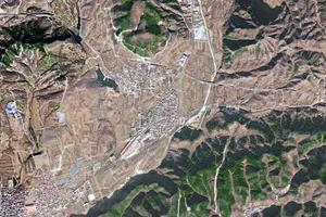 靠山集村卫星地图-北京市平谷区金海湖地区海子村地图浏览