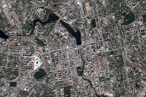 叶卡捷琳堡市卫星地图-俄罗斯叶卡捷琳堡市中文版地图浏览-叶卡捷琳堡旅游地图