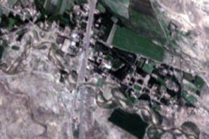 二道桥乡卫星地图-新疆维吾尔自治区阿克苏地区塔城地区额敏县吾宗布拉克牧场、村地图浏览