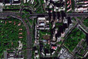 清水苑社区卫星地图-北京市东城区东直门街道胡家园社区地图浏览