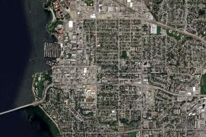 基洛纳市卫星地图-加拿大基洛纳市中文版地图浏览-基洛纳旅游地图