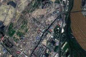 河濱街衛星地圖-寧夏回族自治區石嘴山市惠農區河濱街街道地圖瀏覽