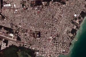 切圖馬爾市衛星地圖-墨西哥切圖馬爾市中文版地圖瀏覽-切圖馬爾旅遊地圖
