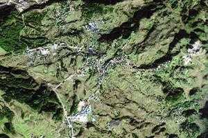 中寨乡卫星地图-贵州省毕节市织金县双堰街道、村地图浏览