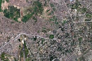 白沙瓦市卫星地图-巴基斯坦白沙瓦市中文版地图浏览-白沙瓦旅游地图
