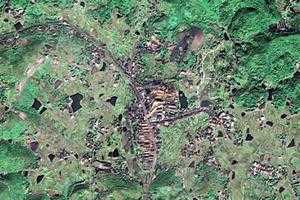 蛇形山镇卫星地图-湖南省娄底市双峰县金开街道、村地图浏览
