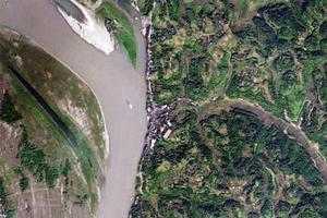 古柏乡卫星地图-四川省宜宾市叙州区南岸街道、村地图浏览