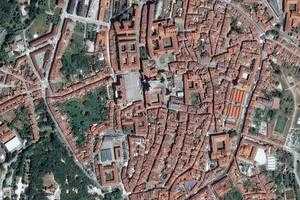 西班牙圣地亚哥-德孔波斯特拉古城旅游地图_西班牙圣地亚哥-德孔波斯特拉古城卫星地图_西班牙圣地亚哥-德孔波斯特拉古城景区地图