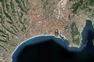 尼斯市衛星地圖-法國尼斯市中文版地圖瀏覽-尼斯旅遊地圖