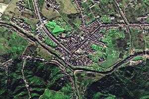 黄材镇卫星地图-湖南省长沙市宁乡市黄材镇、村地图浏览