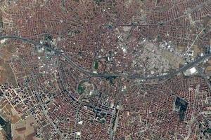 烏沙克市衛星地圖-土耳其烏沙克市中文版地圖瀏覽-烏沙克旅遊地圖