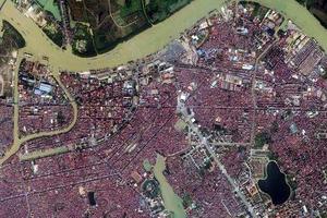 海防市卫星地图-越南海防市中文版地图浏览-海防旅游地图