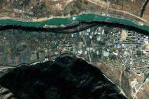 安绕镇卫星地图-西藏自治区山南市加查县安绕镇、村地图浏览