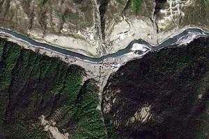 康山乡卫星地图-四川省阿坝藏族羌族自治州马尔康市康山乡、村地图浏览
