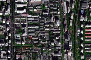 磚角樓社區衛星地圖-北京市朝陽區東湖街道和平街街道和平西苑社區地圖瀏覽