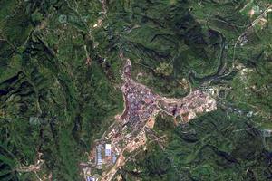 万安卫星地图-重庆市市直辖县石柱土家族自治县五洞镇地图浏览