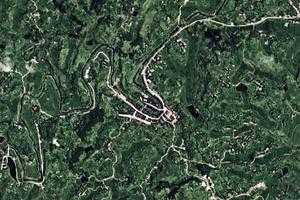 新生乡卫星地图-四川省达州市大竹县白塔街道、村地图浏览