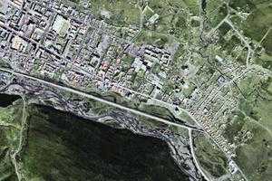色柯镇卫星地图-四川省甘孜藏族自治州色达县色柯镇、村地图浏览