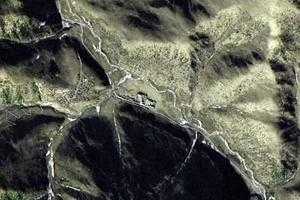 茶扎乡卫星地图-四川省甘孜藏族自治州甘孜县茶扎乡、村地图浏览