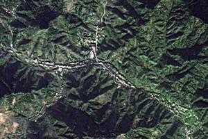 上河溪乡卫星地图-湖南省张家界市桑植县上河溪乡、村地图浏览