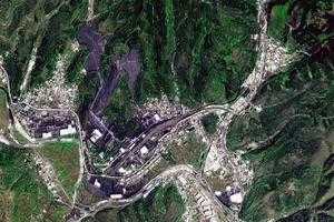 大湾镇卫星地图-贵州省六盘水市钟山区红岩街道、村地图浏览