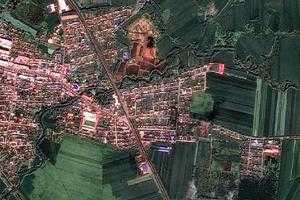 背蔭河鎮衛星地圖-黑龍江省哈爾濱市五常市山河屯林業局、村地圖瀏覽