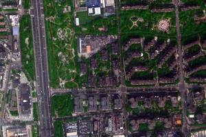 烟树园社区卫星地图-北京市海淀区曙光街道金雅园社区地图浏览