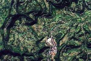天池乡卫星地图-四川省巴中市南江县集州街道、村地图浏览