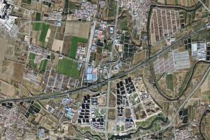 打铁庄村卫星地图-北京市平谷区马坊地区河北村地图浏览