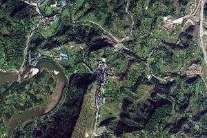 磐石乡卫星地图-四川省达州市通川区凤西街道、村地图浏览