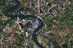 生江鎮衛星地圖-廣東省雲浮市羅定市滿塘鎮、村地圖瀏覽