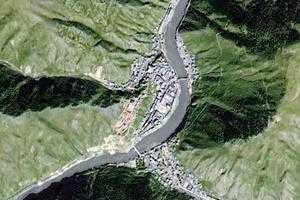 新龍縣衛星地圖-四川省甘孜藏族自治州新龍縣、鄉、村各級地圖瀏覽