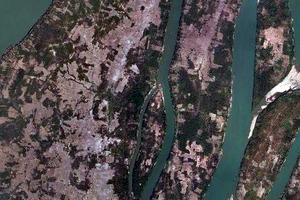 桔井市衛星地圖-柬埔寨桔井市中文版地圖瀏覽-桔井旅遊地圖