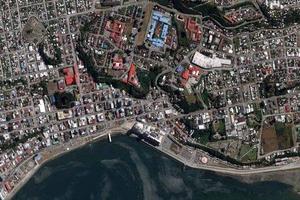 湖大区(蒙特港市)卫星地图-智利湖大区(蒙特港市)中文版地图浏览-湖大区旅游地图