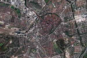 阿默斯福特市卫星地图-荷兰阿默斯福特市中文版地图浏览-阿默斯福特旅游地图