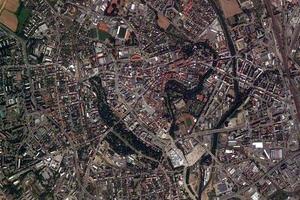 奥洛穆茨市卫星地图-捷克奥洛穆茨市中文版地图浏览-奥洛穆茨旅游地图
