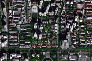 新中街社区卫星地图-北京市东城区东直门街道胡家园社区地图浏览