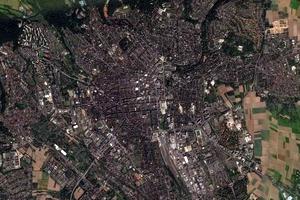 威斯巴登市卫星地图-德国威斯巴登市中文版地图浏览-威斯巴登旅游地图