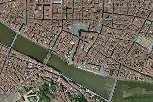 義大利烏菲茲美術館旅遊地圖_義大利烏菲茲美術館衛星地圖_義大利烏菲茲美術館景區地圖