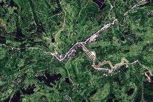 野鹤镇卫星地图-重庆市野鹤镇、村地图浏览