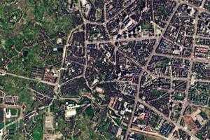 竹阳镇卫星地图-四川省达州市大竹县白塔街道、村地图浏览