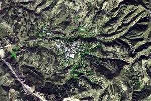 高杰村镇卫星地图-陕西省榆林市清涧县宽州镇、村地图浏览
