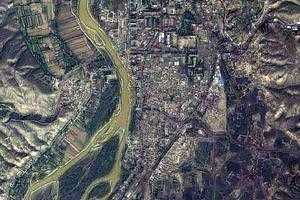 窑街卫星地图-甘肃省兰州市红古区华龙街道地图浏览