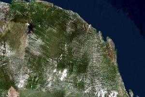 法屬蓋亞那衛星地圖-法屬蓋亞那各城市中文版地圖瀏覽-法屬蓋亞那旅遊地圖