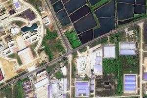 南湖衛星地圖-湖北省黃岡市黃州區火車站開發區地圖瀏覽