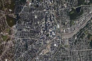 伍斯特市衛星地圖-美國馬薩諸塞州伍斯特市中文版地圖瀏覽-伍斯特旅遊地圖