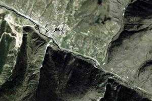 俄支乡卫星地图-四川省甘孜藏族自治州德格县麦宿镇、村地图浏览